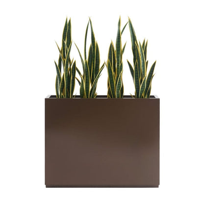 Jardinière métallique robuste pour plantes d'extérieur, 96 x 25 x 76 cm (L x l x H) - 96 x 76 x 25 cm (l x l x H)