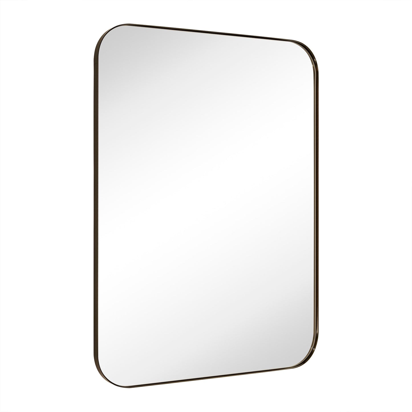 Miroirs muraux arrondis en métal style moderne chic du milieu du siècle TEHOME