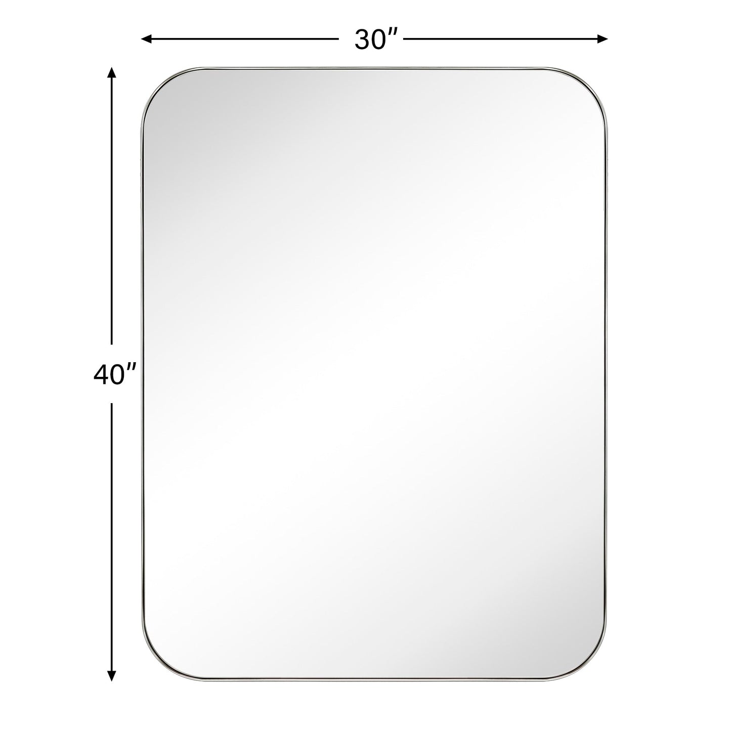 Miroirs muraux arrondis en métal style moderne chic du milieu du siècle TEHOME