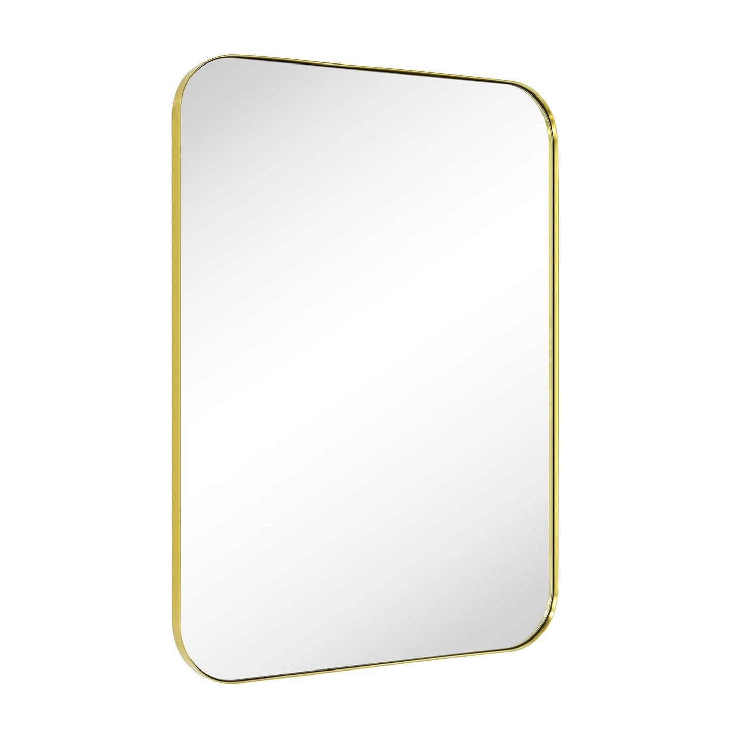 Miroirs muraux arrondis en métal style moderne chic du milieu du siècle TEHOME