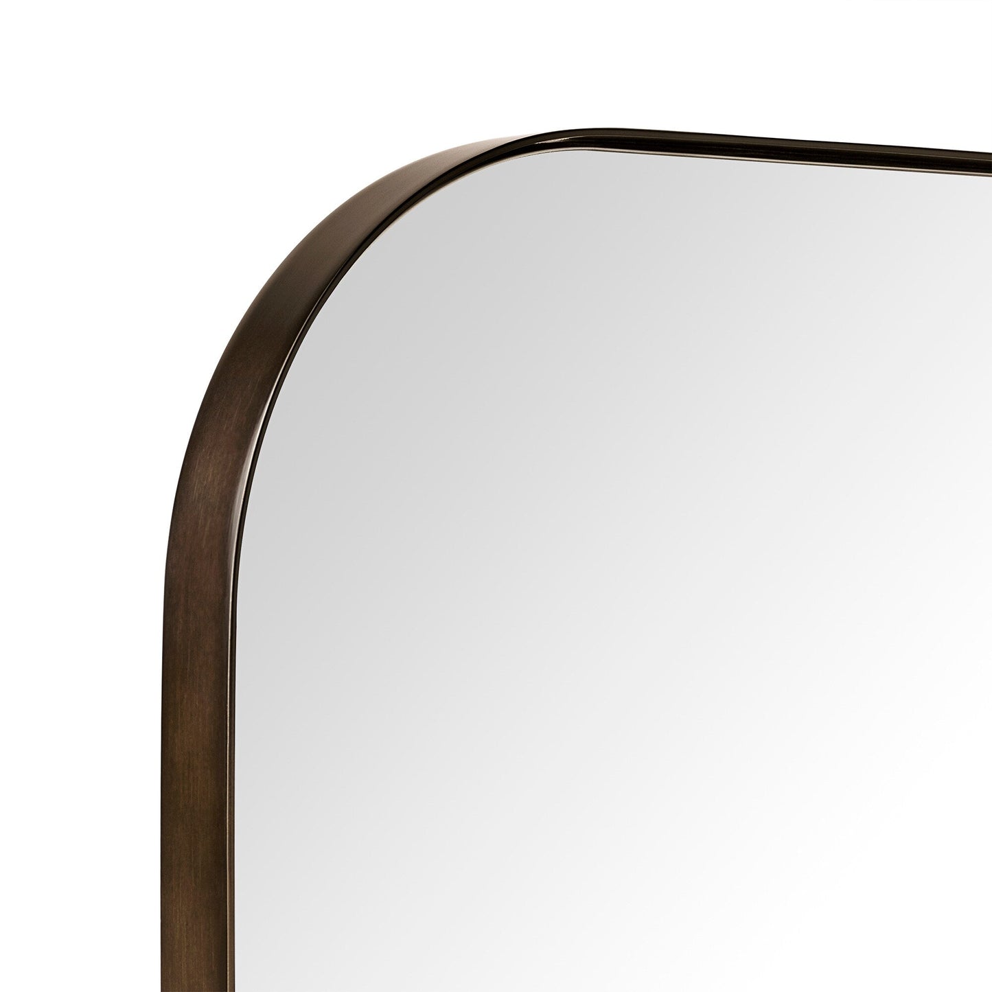 Miroirs muraux arrondis en métal style moderne chic du milieu du siècle TEHOME