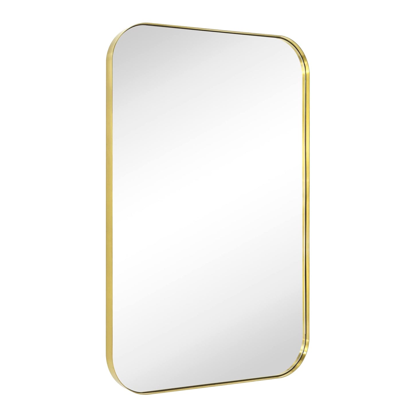 Miroirs muraux arrondis en métal style moderne chic du milieu du siècle TEHOME