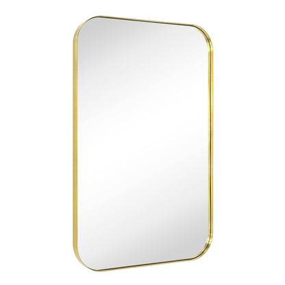 Miroirs muraux arrondis en métal style moderne chic du milieu du siècle TEHOME