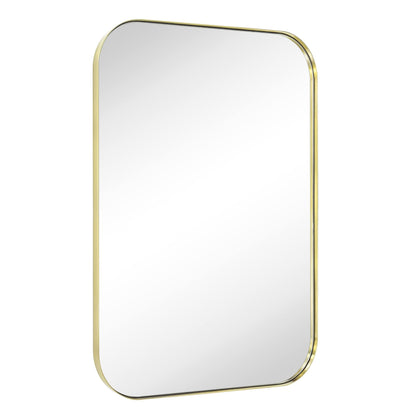 Miroirs muraux arrondis en métal style moderne chic du milieu du siècle TEHOME