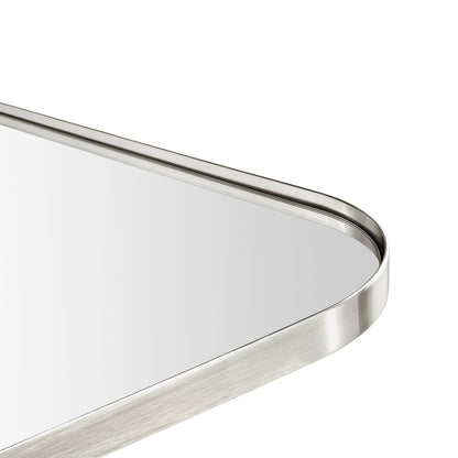 Miroirs muraux arrondis en métal style moderne chic du milieu du siècle TEHOME