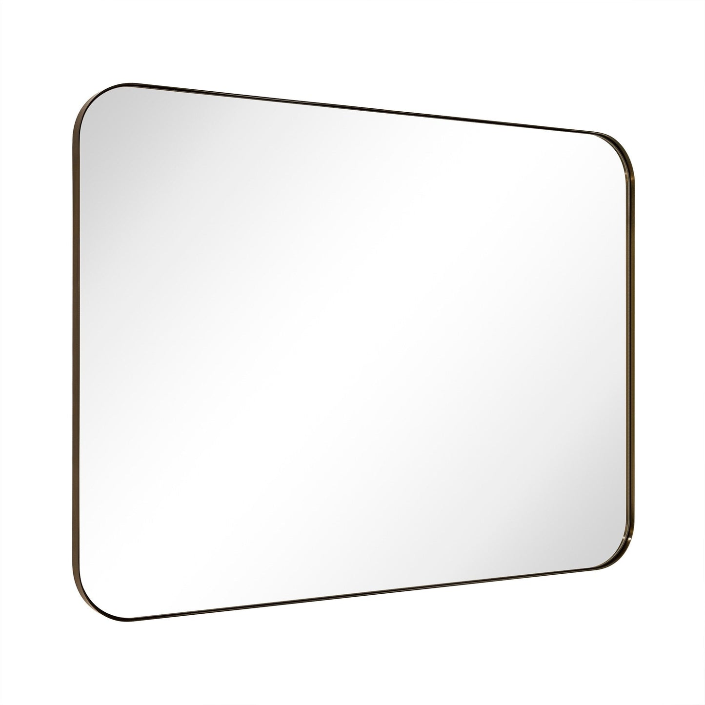 Miroirs muraux arrondis en métal style moderne chic du milieu du siècle TEHOME