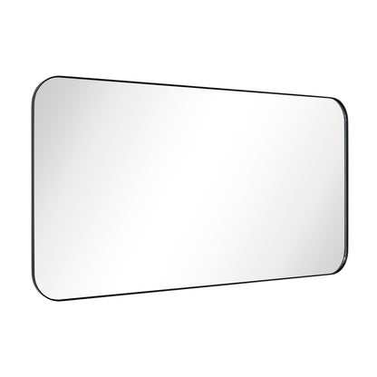 Miroirs muraux arrondis en métal style moderne chic du milieu du siècle TEHOME