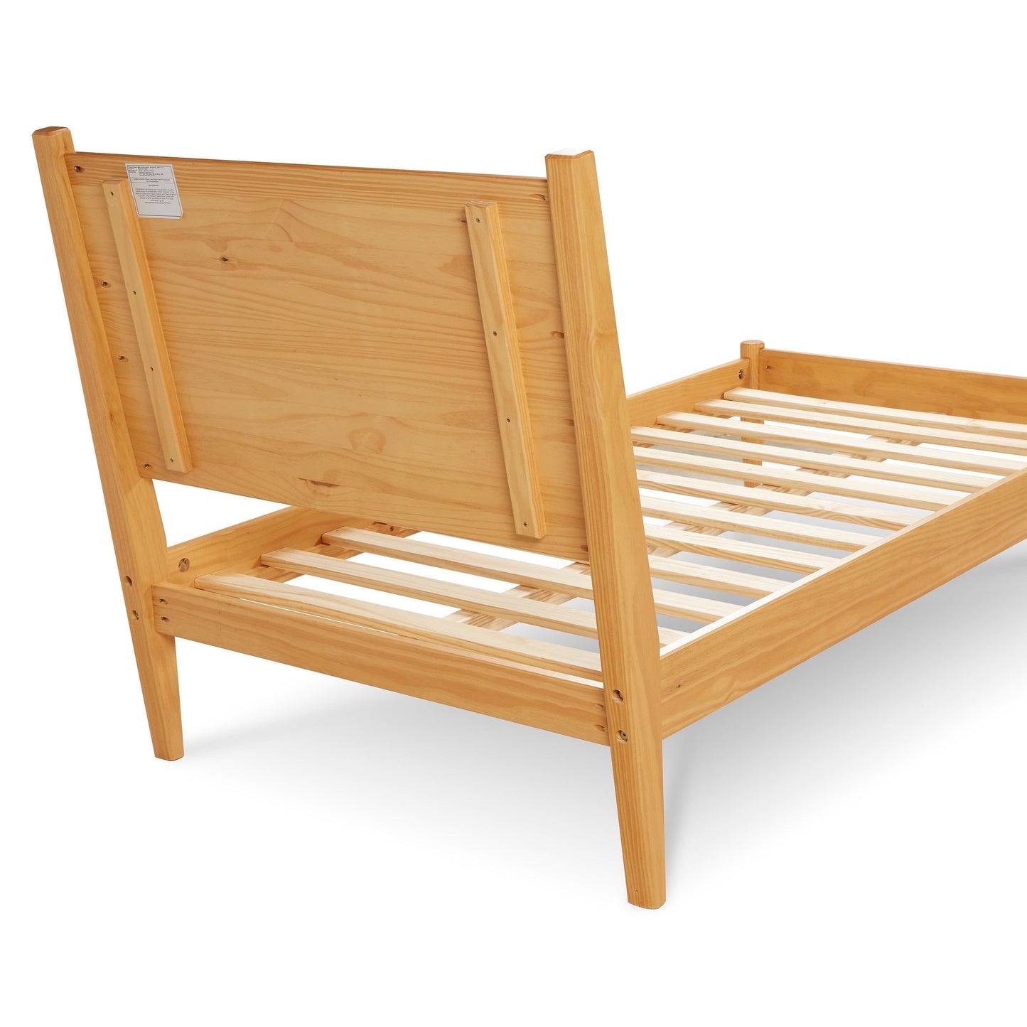 Lit à panneaux du milieu du siècle