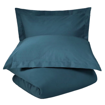 Housse de couette en percale de coton de qualité supérieure 300 fils