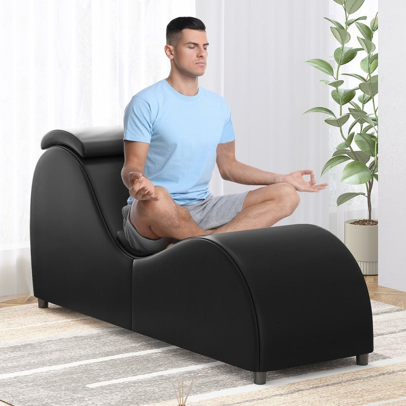 Chaise de yoga d'intérieur Mixoy, chaise longue de yoga incurvée pour adultes, étirements, exercice, détente