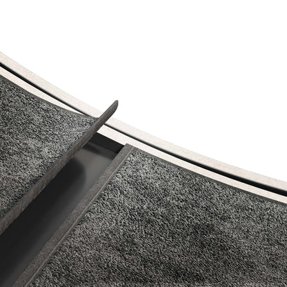 Moasis 43,3 pouces Grand tapis de course en bois pour chat avec roue d'exercice et piste recouverte de moquette