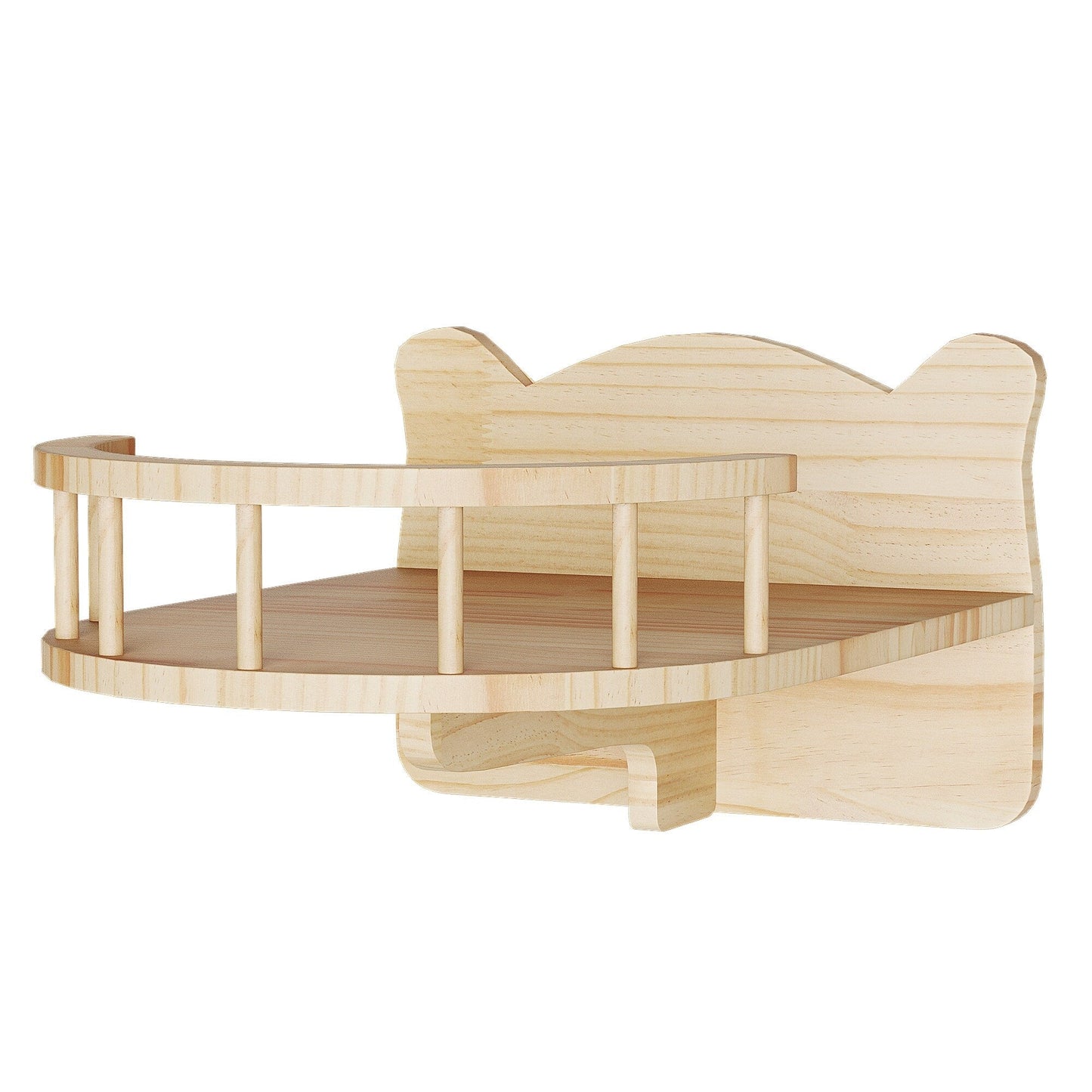 Ensemble d'étagères murales pour chat Moasis, ensemble d'escalade en bois pour chat.