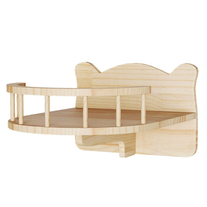 Ensemble d'étagères murales pour chat Moasis, ensemble d'escalade en bois pour chat.