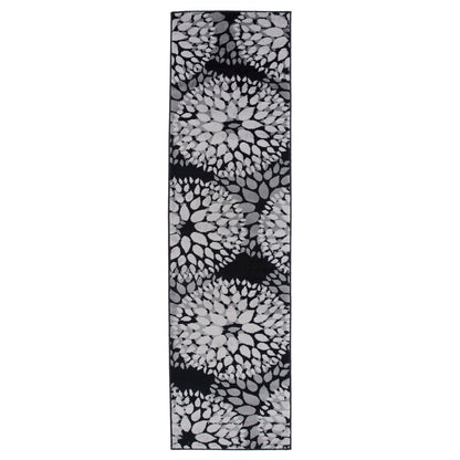 Tapis moderne à motifs floraux circulaires de World Rug Gallery