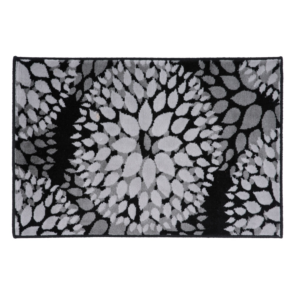 Tapis moderne à motifs floraux circulaires de World Rug Gallery