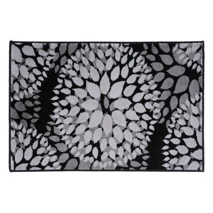 Tapis moderne à motifs floraux circulaires de World Rug Gallery