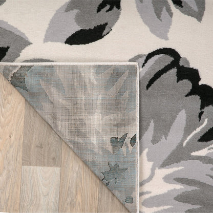 Tapis moderne à motif floral de la galerie World Rug Gallery