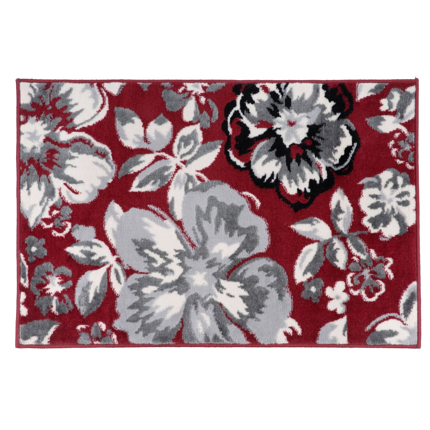 Tapis moderne à motif floral de la galerie World Rug Gallery