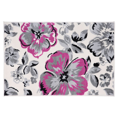 Tapis moderne à motif floral de la galerie World Rug Gallery