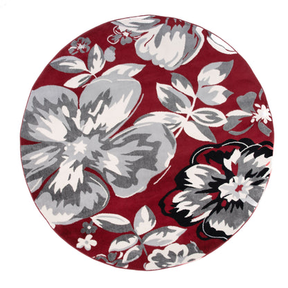 Tapis moderne à motif floral de la galerie World Rug Gallery