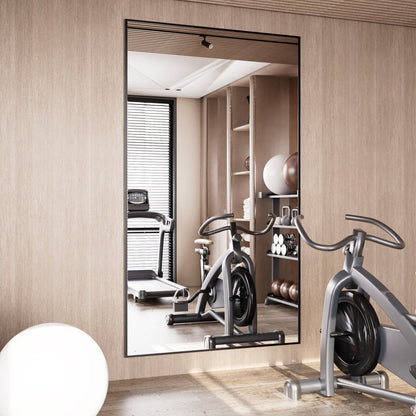 Miroir sur pied moderne pleine longueur