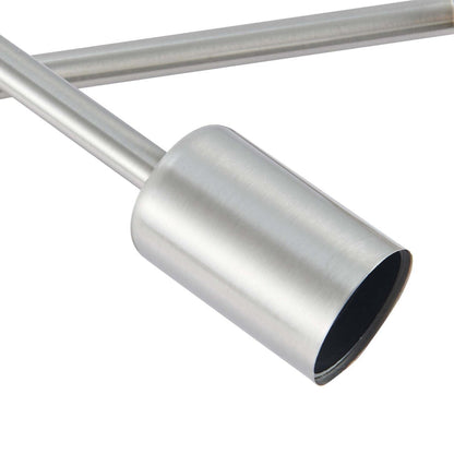 Plafonnier semi-encastré Sputnik moderne en métal, 60 cm (23,62 po), 60 cm (23,62 po).