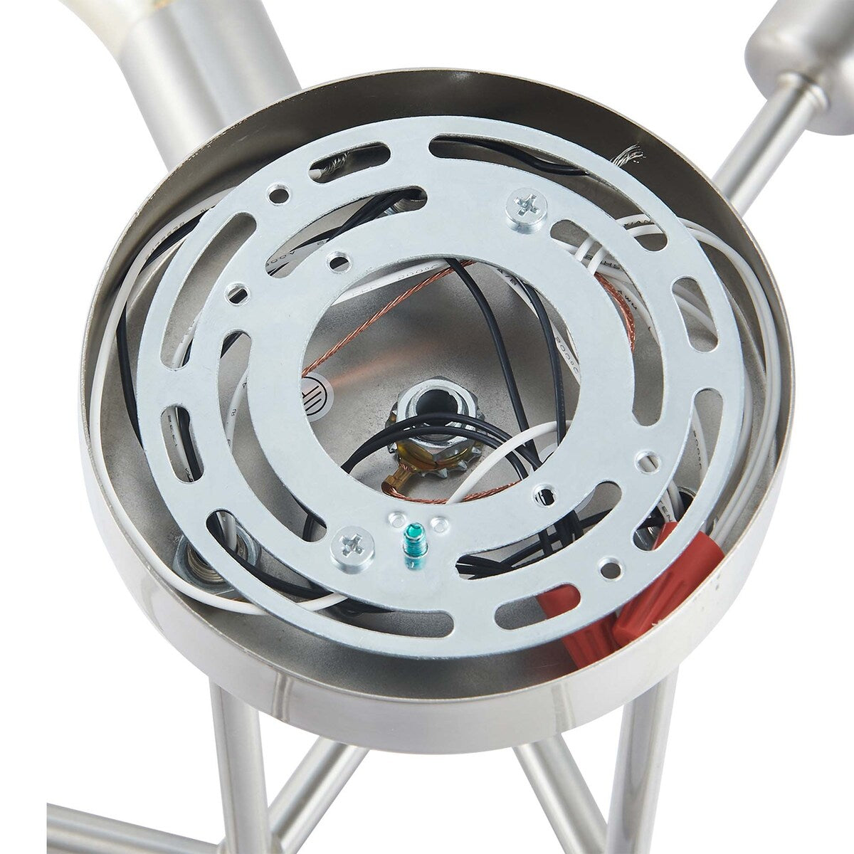 Plafonnier semi-encastré Sputnik moderne en métal, 60 cm (23,62 po), 60 cm (23,62 po).