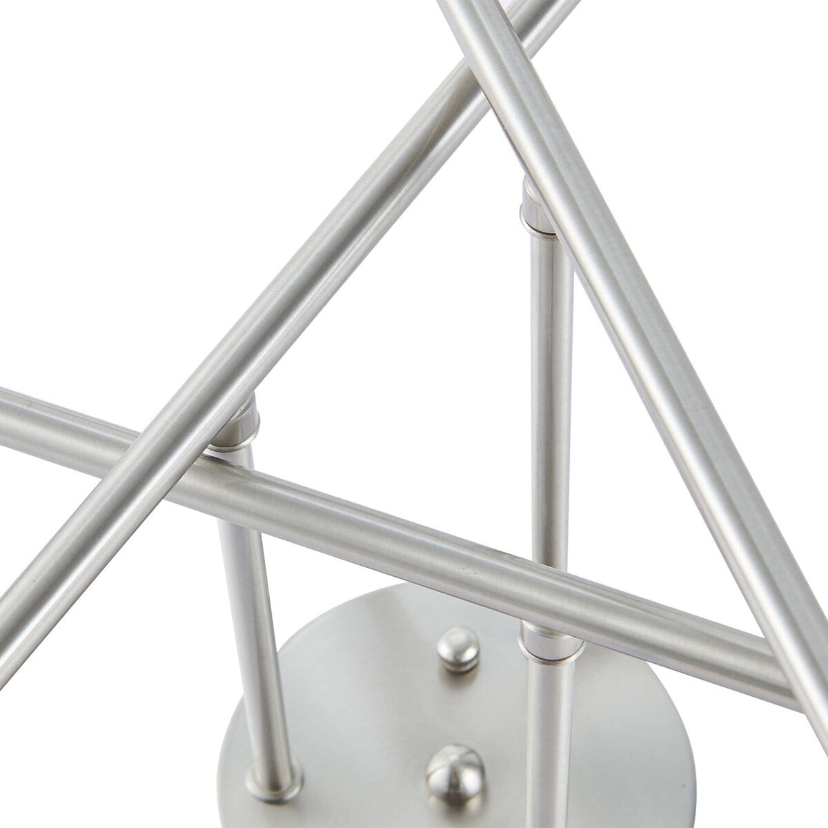 Plafonnier semi-encastré Sputnik moderne en métal, 60 cm (23,62 po), 60 cm (23,62 po).