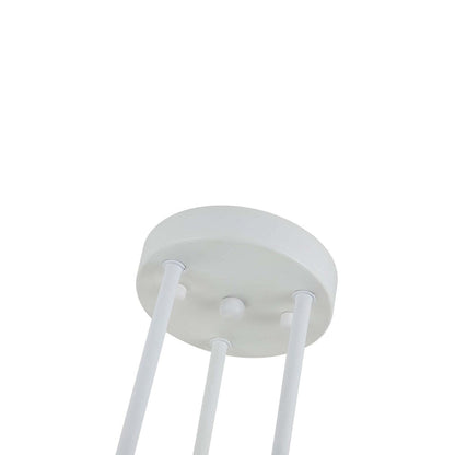 Plafonnier semi-encastré Sputnik moderne en métal, 60 cm (23,62 po), 60 cm (23,62 po).