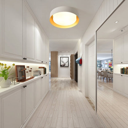 Plafonnier encastré moderne et minimaliste à 2/3/5 lumières avec abat-jour en métal et diffuseur cylindrique