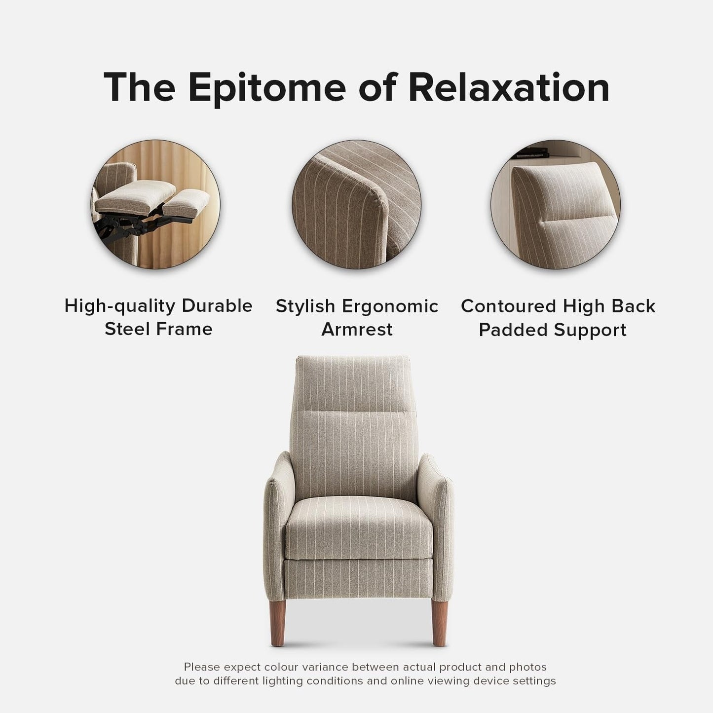 Fauteuil inclinable Arthur de Mopio