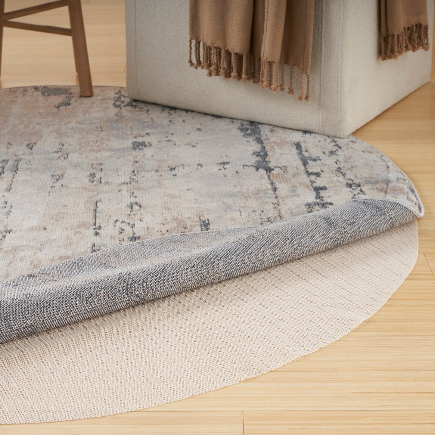 Sous-tapis d'intérieur Nourison Anchor-Loc - Ivoire