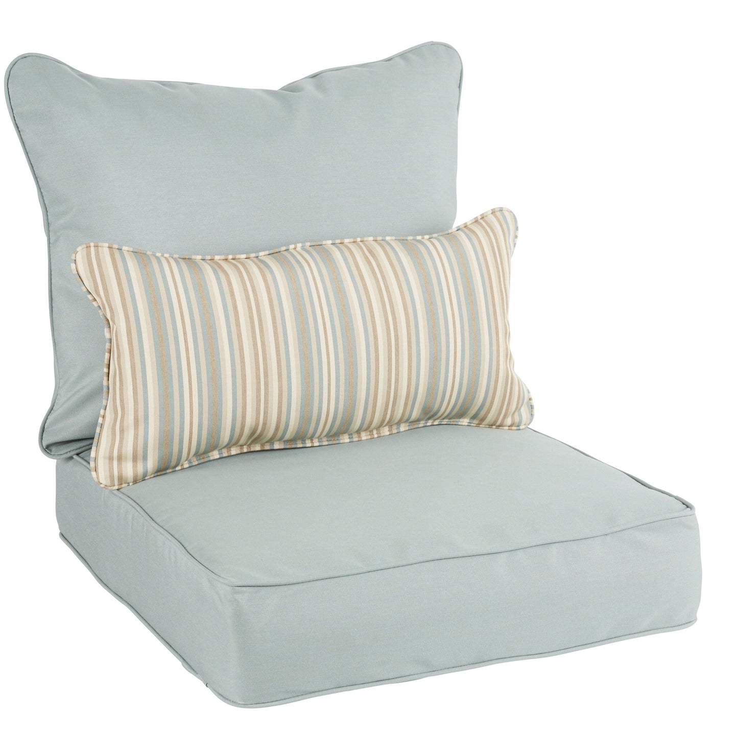 Ensemble de coussins et oreillers de chaise Oakley Sunbrella Solid pour intérieur/extérieur