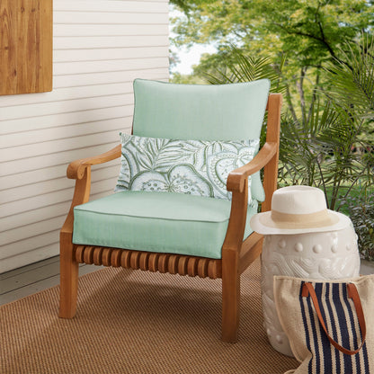 Ensemble de coussins et oreillers de chaise Oakley Sunbrella Solid pour intérieur/extérieur