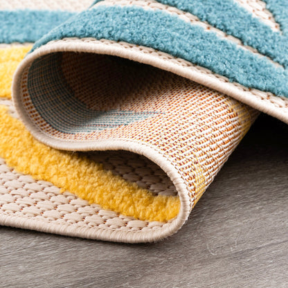 Tapis d'intérieur/extérieur Origin Coastal Floral.