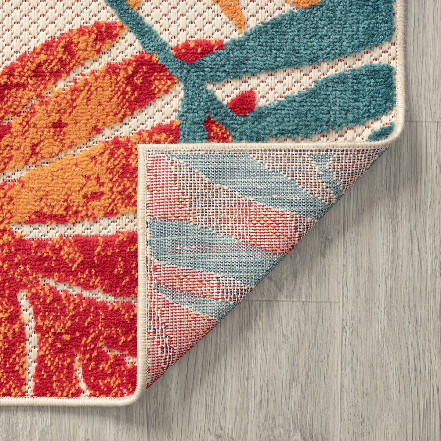 Tapis d'intérieur/extérieur Origin Coastal Floral.