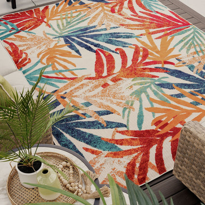 Tapis d'intérieur/extérieur Origin Coastal Floral.