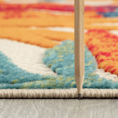 Tapis d'intérieur/extérieur Origin Coastal Floral.