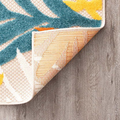 Tapis d'intérieur/extérieur Origin Coastal Floral.