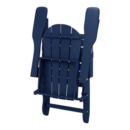 Chaises pliantes Adirondack Polytrends Laguna résistantes aux intempéries (lot de 4)