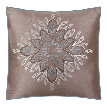 Ensemble de couette 6 pièces Porch &amp; Den Summerfield Jacquard Medallion