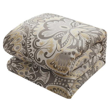 Ensemble de couette 6 pièces Porch &amp; Den Summerfield Jacquard Medallion