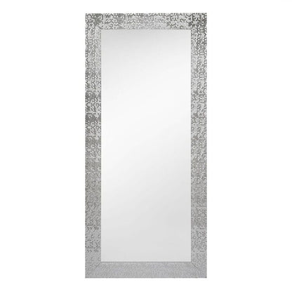 Miroir vertical pleine longueur haut de gamme à motif mosaïque - Sur pied, à incliner, autoportant - Miroir de dressing en pied