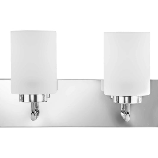 Luminaire de vanité large à 6 lampes Merry 6 lumières Progress Lighting P300421