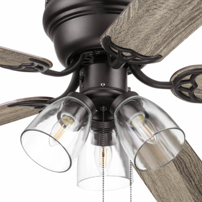 Ventilateur de plafond intérieur Prominence Home Renton style ferme traditionnelle