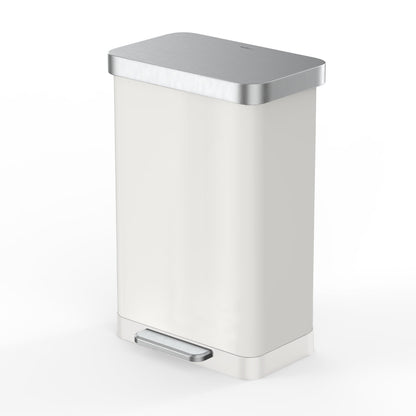 Bidon rectangulaire à pédale Qualiazero 75 L / 20 gallons