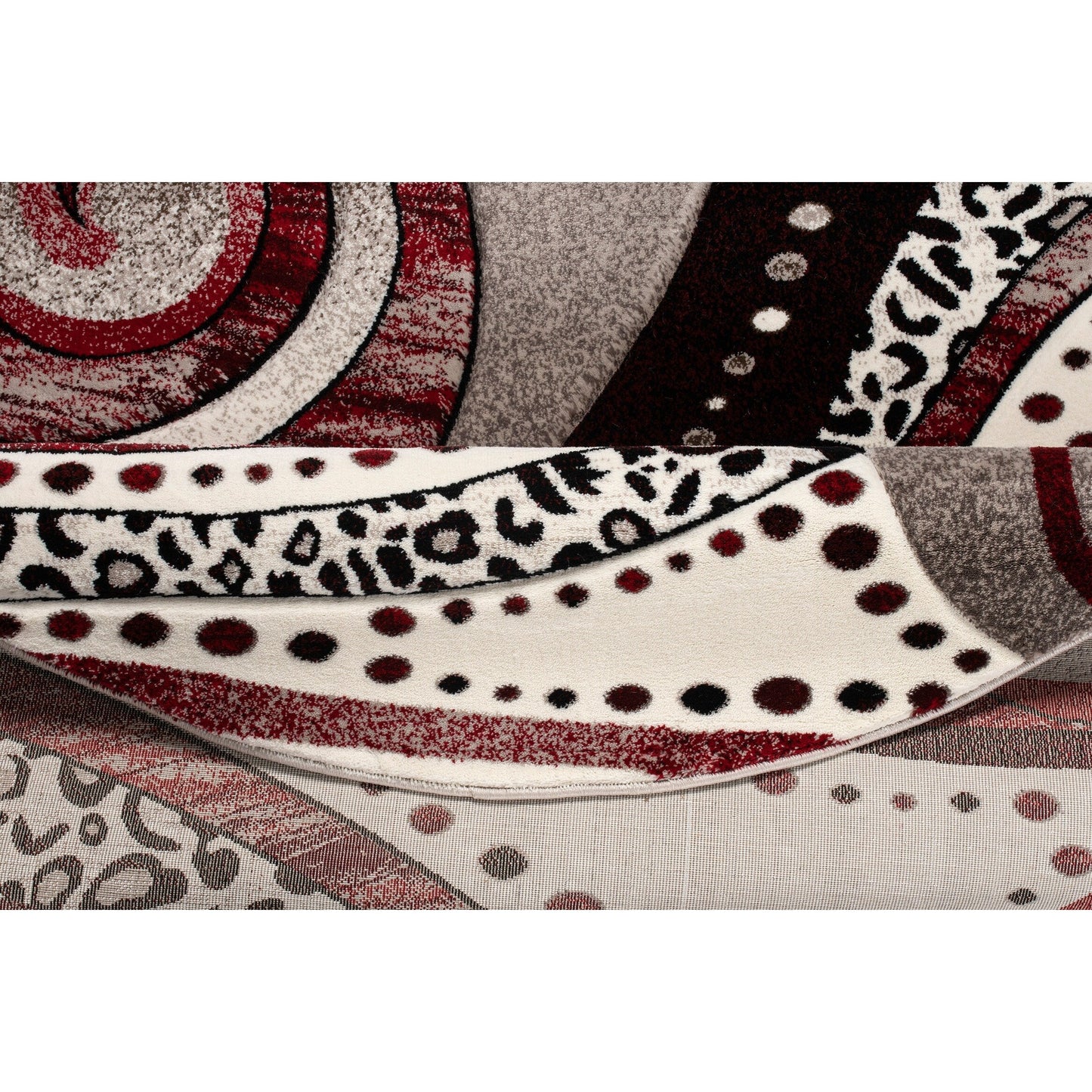 Tapis Rhodes Collection Abstract Swirl