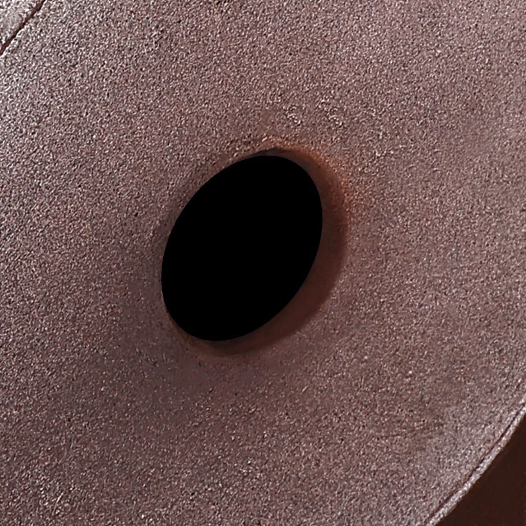 Pot de fleurs conique rond en oxyde de magnésium (MgO), pour intérieur et extérieur