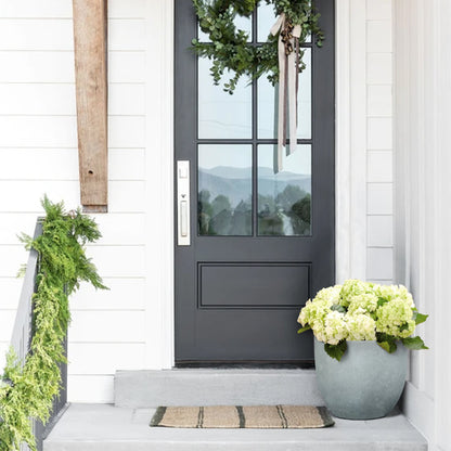 Pot de fleurs conique rond en oxyde de magnésium (MgO), pour intérieur et extérieur