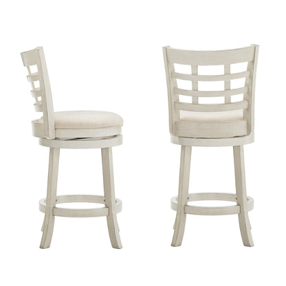 Tabouret de bar pivotant Rovinj avec dossier rembourré